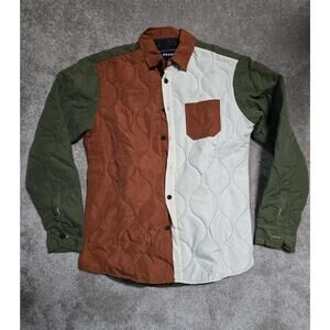 Reason Men's Colorblock Overshirt - Size S